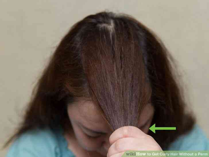 Image intitulée Obtenir des Cheveux Bouclés Sans Perm Étape 3
